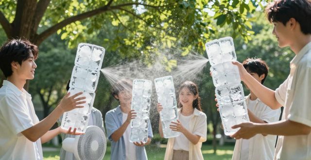 大冰块降温方法_静安区夏季防暑降温大冰块_大冰块户外活动使用时长